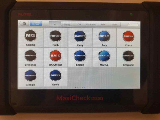 Autel MX808 diagnostics 5