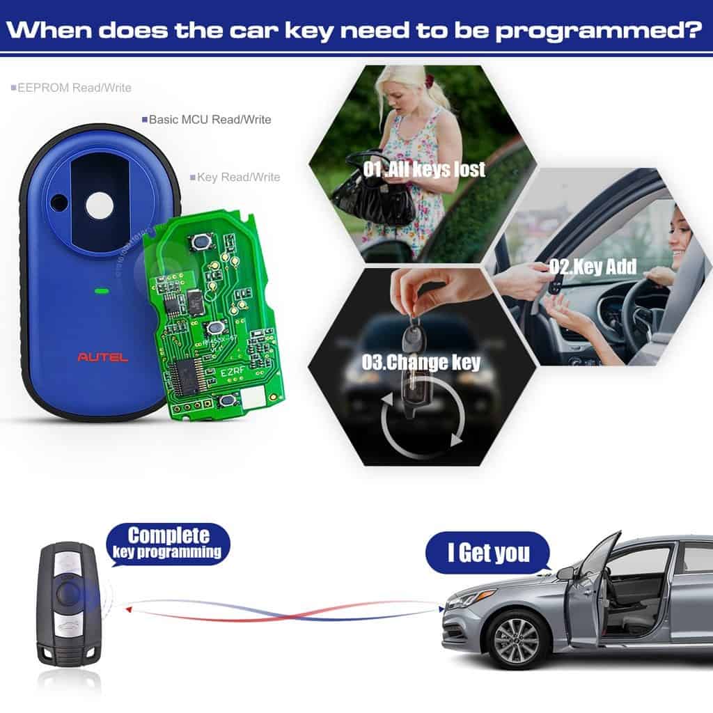 When does the car key need to be programmed?