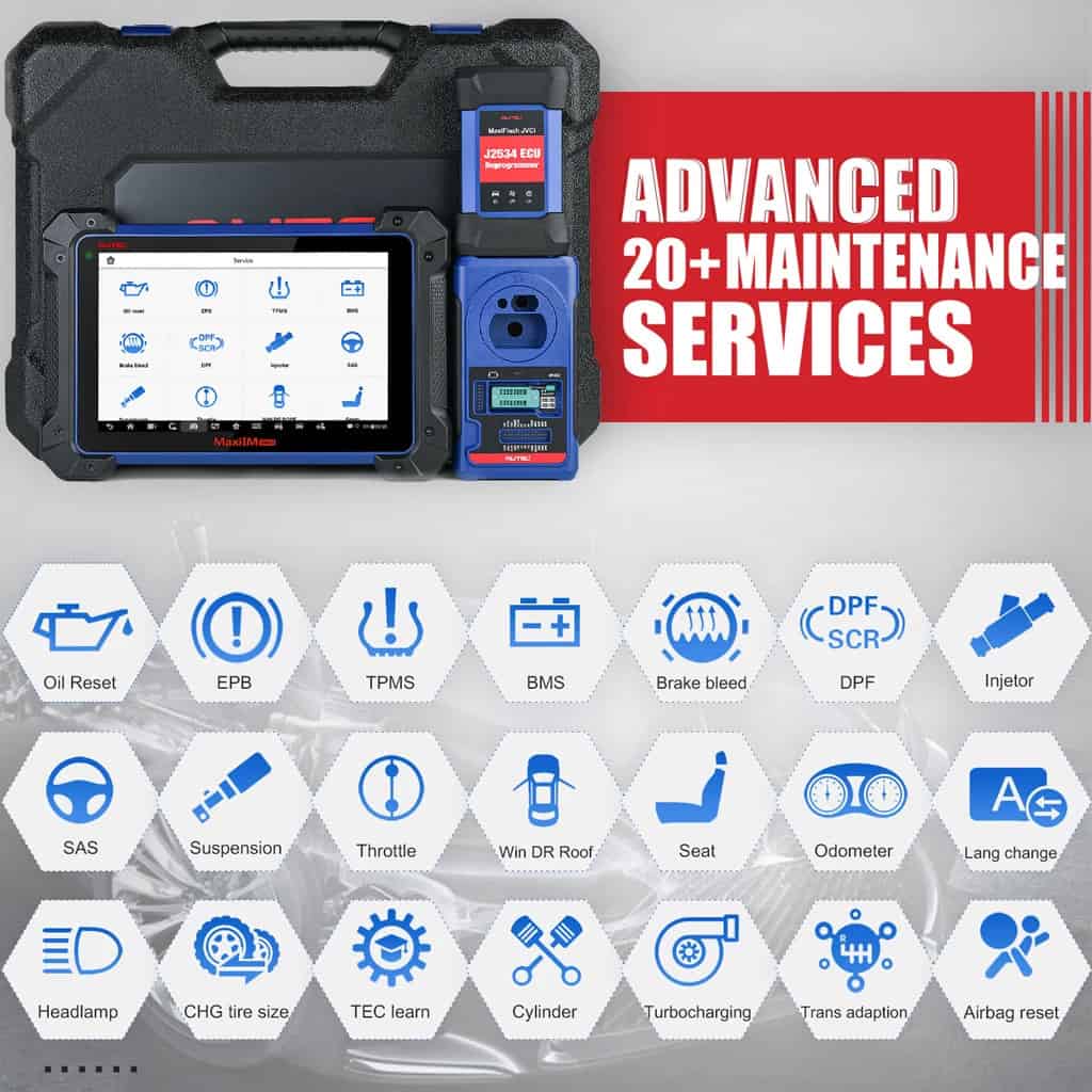 Advanced 20 + maintenance services