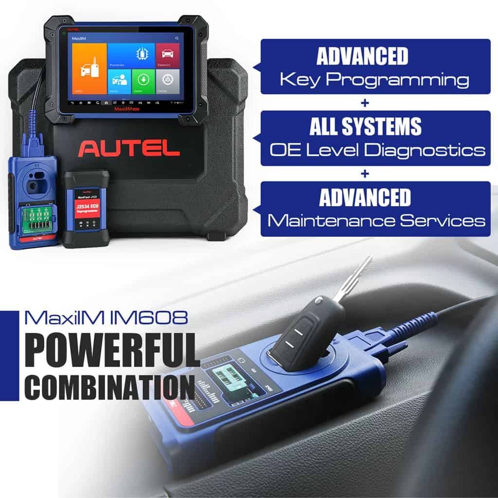 Program Keys and Modules and Perform ECU Coding with Autel IM608 PRO