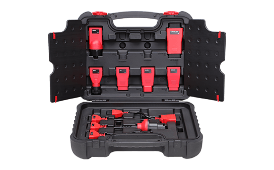 Autel MaxiSYS MSOBD2KIT Non-OBDII Adapter Kit in its compact carrying case