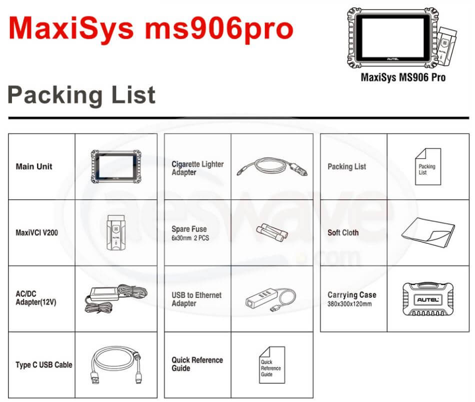 Accessories MS906Pro