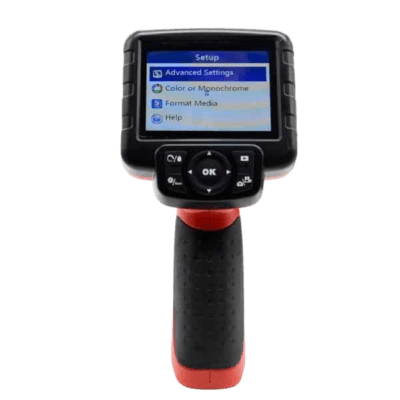 High-resolution display screen of the MaxiVideo MV400 Videoscope / Borescope