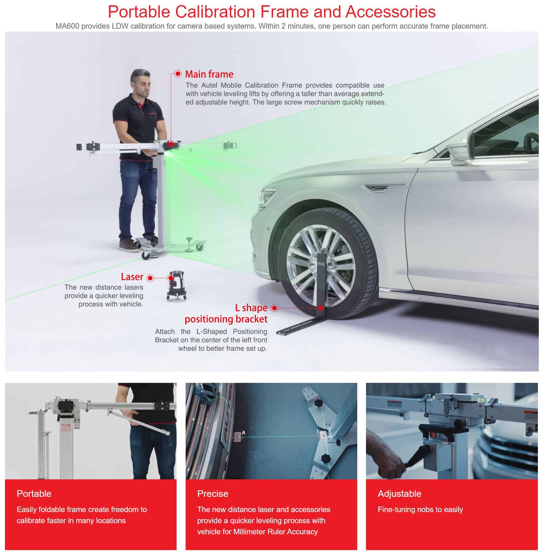 Advanced Driver Assistance System Calibration Tool